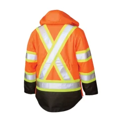 Women's SJ46 Poly Oxford 5-In-1 Safety Jacket