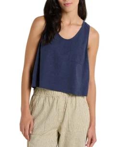 Women's Taj Hemp Button Back Tank