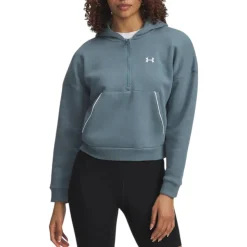 Women's UA Rival Fleece Piped ½ Zip Hoodie