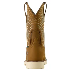 Women's Western Activator Wide Square Toe Waterproof Leather Boots