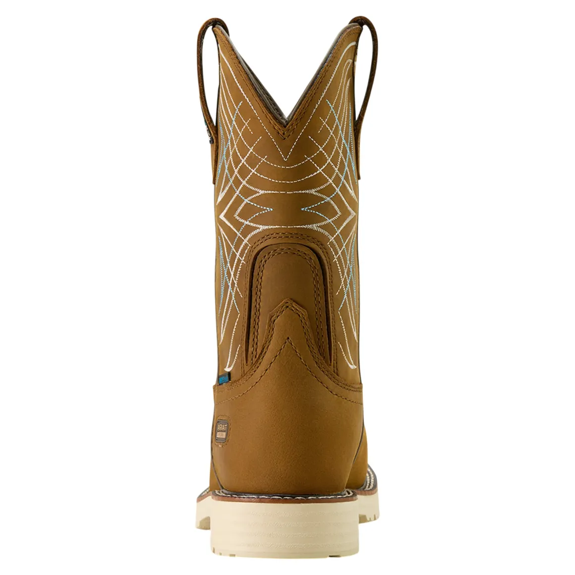 Women's Western Activator Wide Square Toe Waterproof Leather Boots