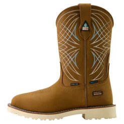 Women's Western Activator Wide Square Toe Waterproof Leather Boots