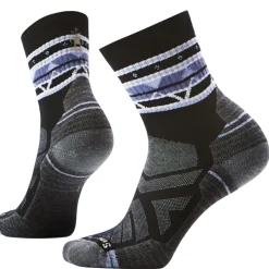 Women’s Zig Zag Valley Slim Cushion Hiking Mid Crew Socks