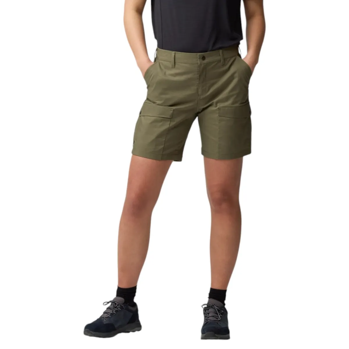 Fjällräven Sweaters|Shirts<Women's Abisko Hybrid Trail Shorts Laurel Green