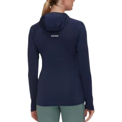Mammut Sweaters|Shirts<Women's Aenergy Light Mid Layer Hooded Jacket Navy