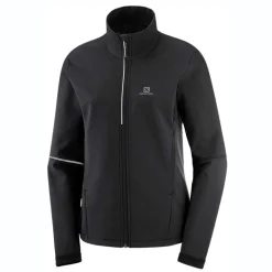 Salomon Insulated Jackets|Windbreaker Jackets<Women's Agile Softshell Black