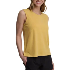 Tentree Sweaters|Shirts<Women's Allenby Tank Dusk Yellow