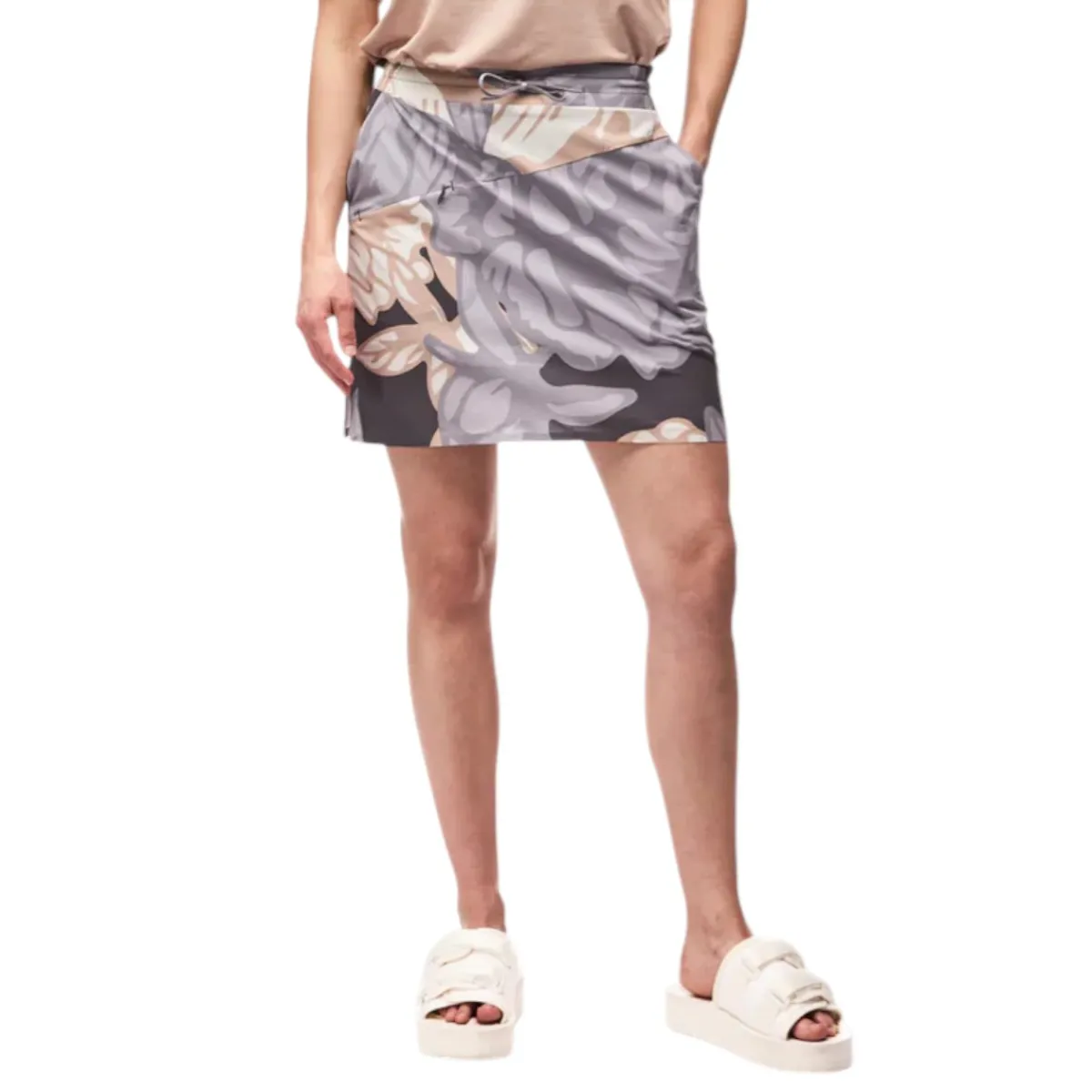 Indyeva Sweaters|Shirts<Women's Alokaya Skirt 93305-Boreal Piwonia Print