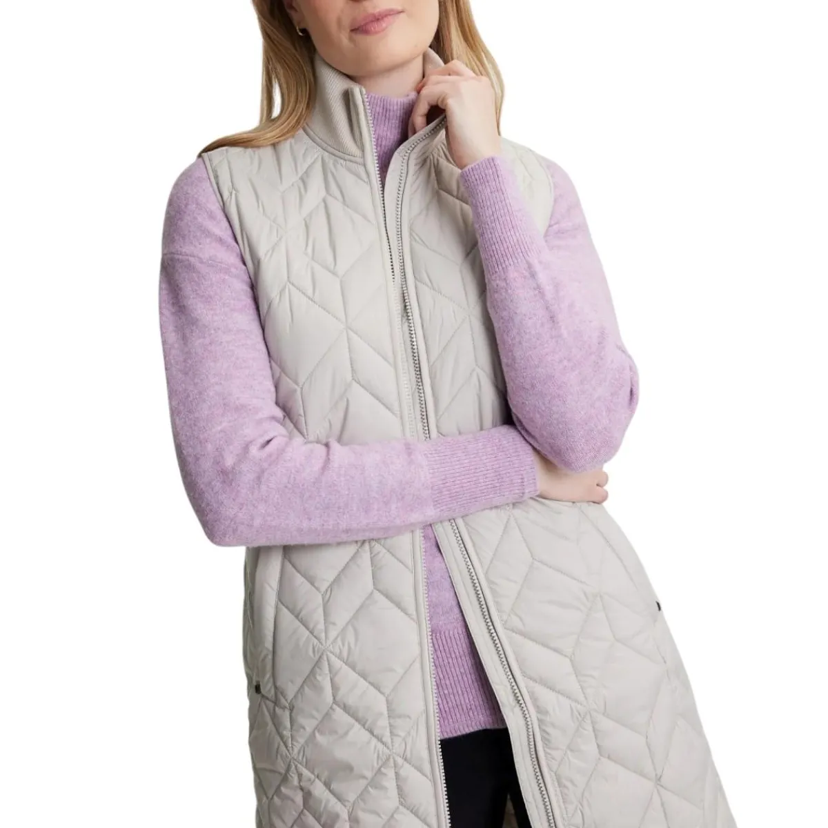 Fig Clothing Insulated Jackets|Windbreaker Jackets<Women's Aria Long Vest Birch