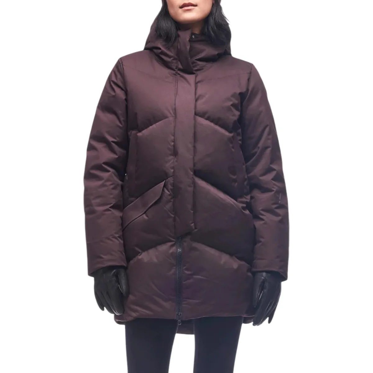 Indyeva Insulated Jackets|Windbreaker Jackets<Women's Ayaba Simplified Winter Jacket Port