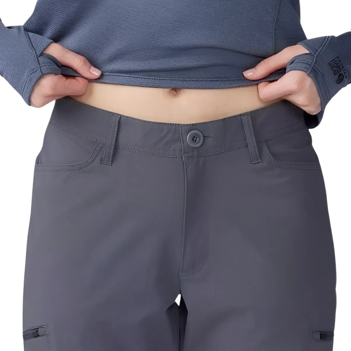 Mountain Hardwear Sweaters|Shirts<Women's Basswood Pants Iron Grey
