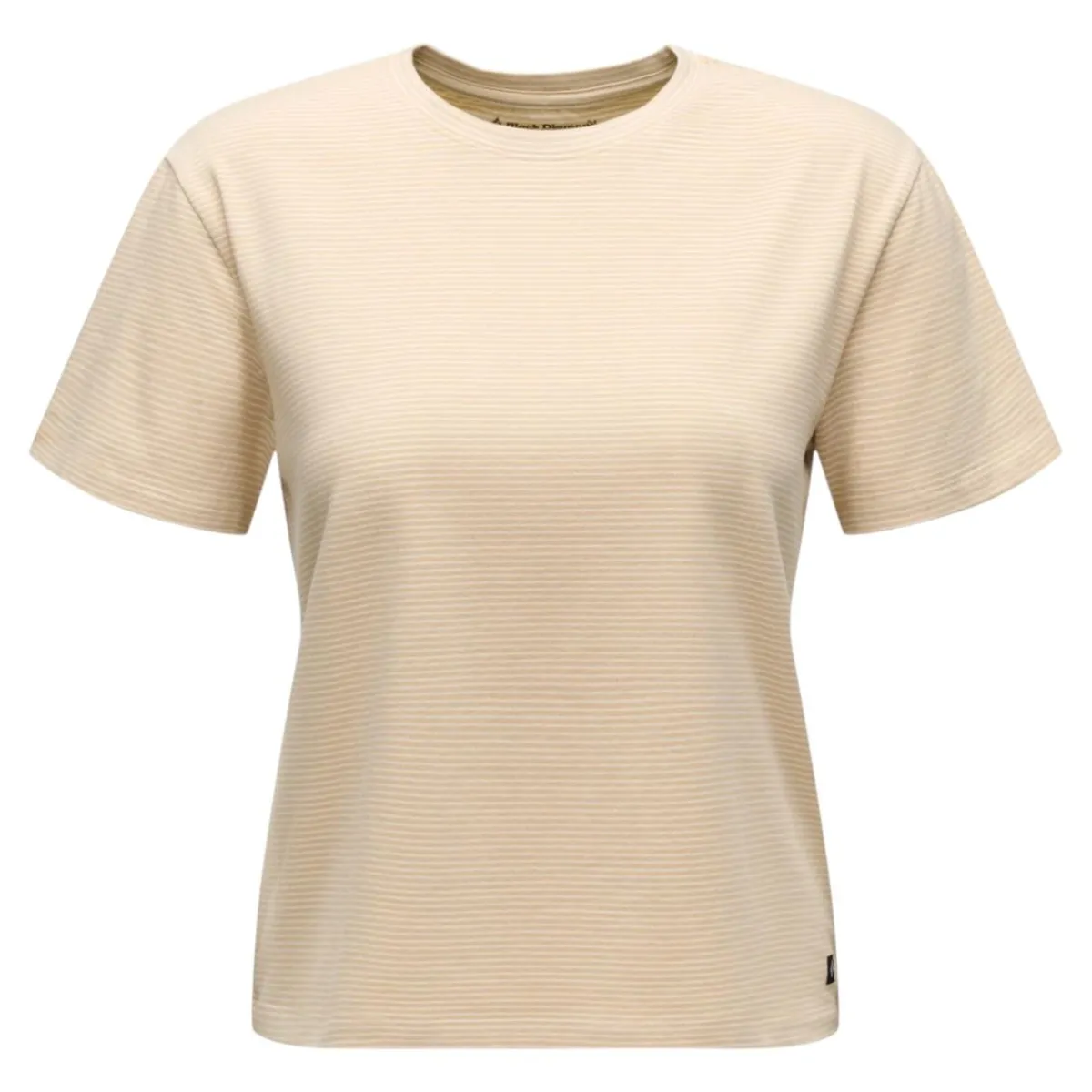 Black Diamond Equipment Sweaters|Shirts<Women's BD Stripe Short Sleeve Tee White Oak-Off White