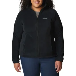 Columbia Sweaters|Shirts<Women's Benton Springs Full Zip Fleece Jacket - Plus size