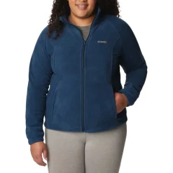 Columbia Sweaters|Shirts<Women's Benton Springs Full Zip Fleece Jacket - Plus size