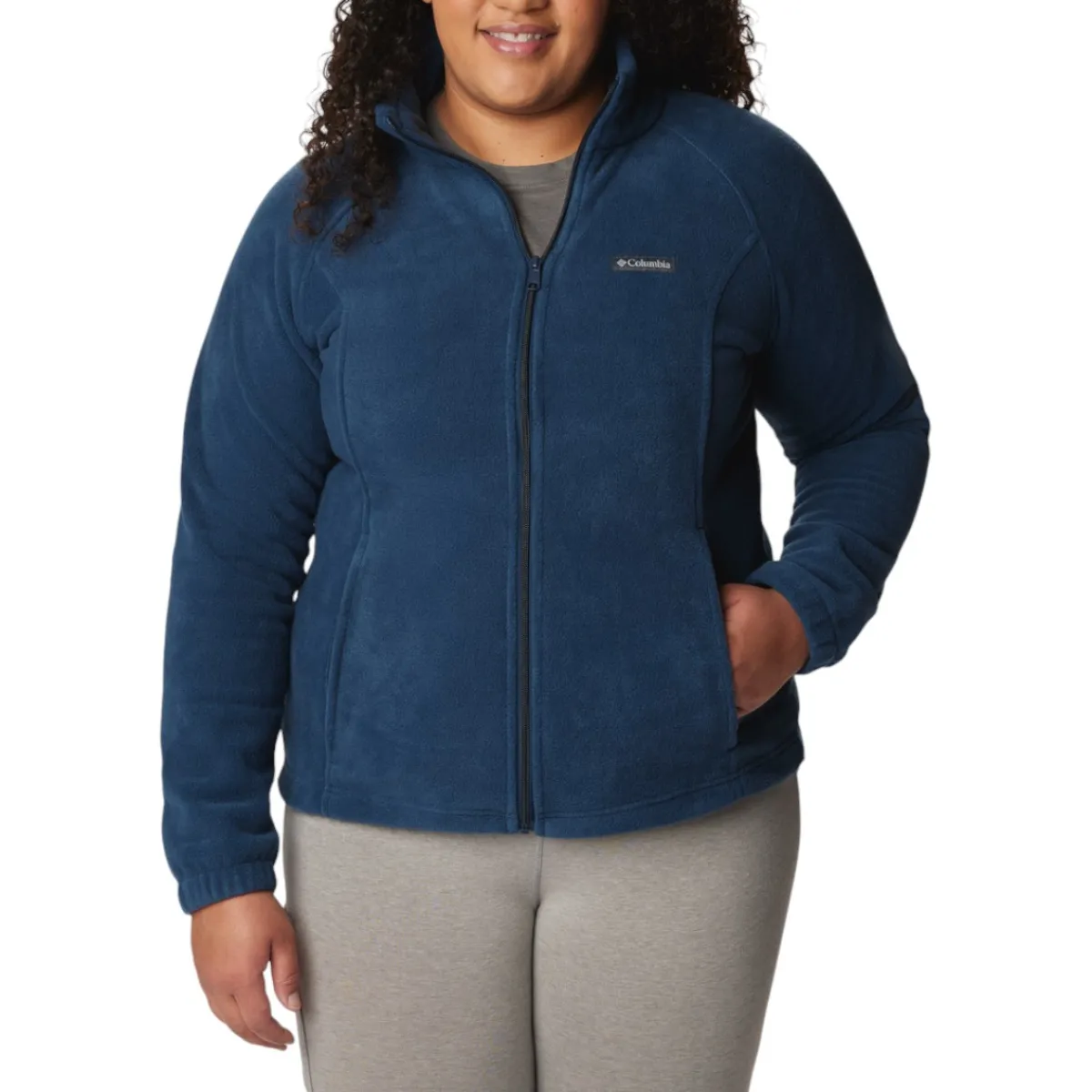 Columbia Sweaters|Shirts<Women's Benton Springs Full Zip Fleece Jacket - Plus size