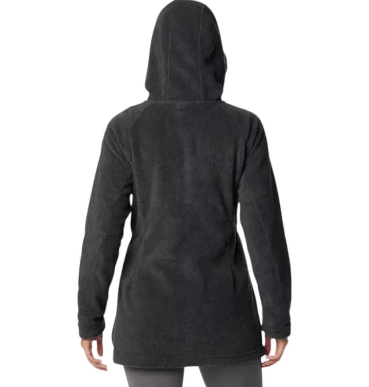Columbia Sweaters|Shirts<Women's Benton Springs II Long Polar Hoodie Charcoal Heather