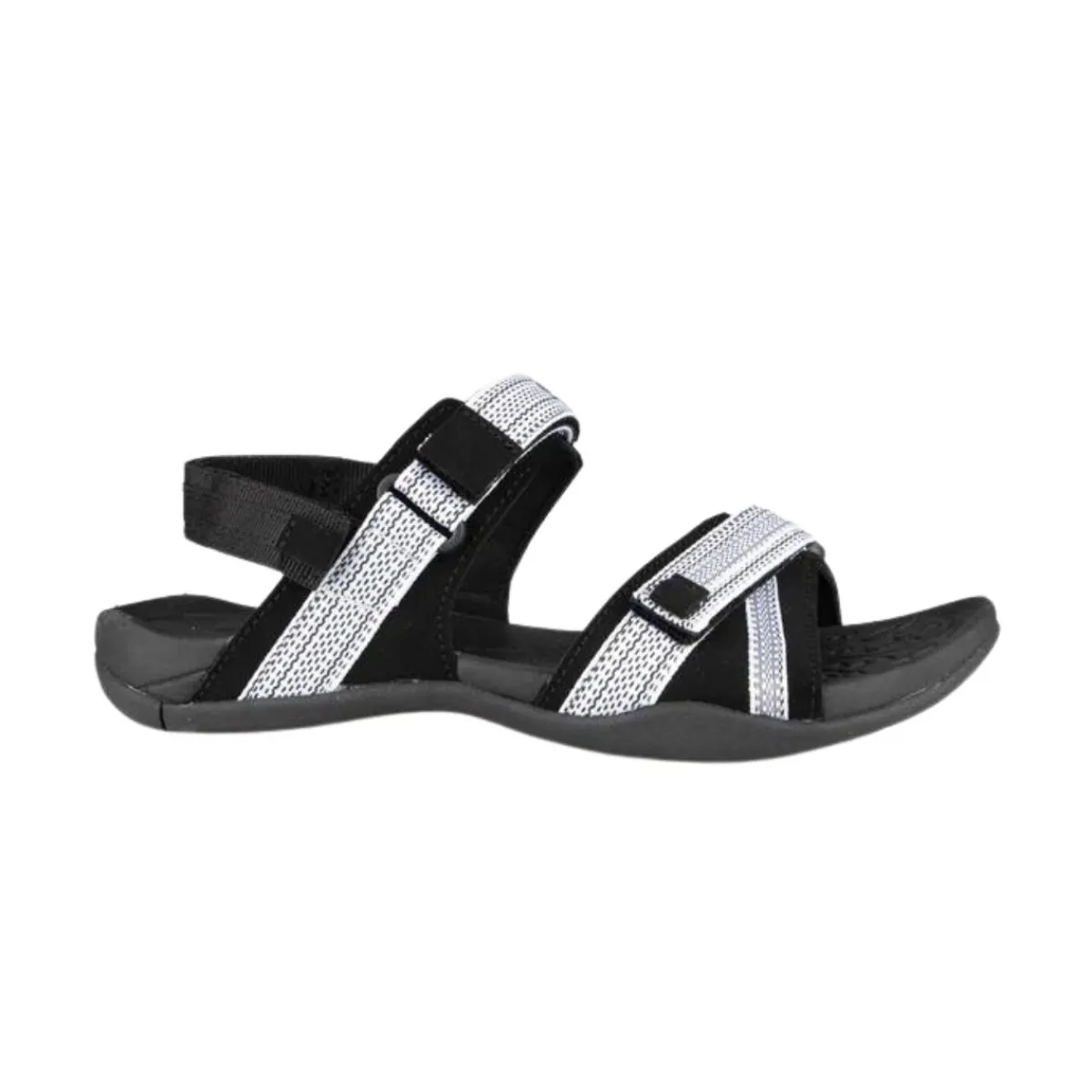 Duty Nine Casual Shoes|Sandals And Mules<Women’s Blizzi Velcro Sandals White/Black