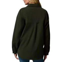 Columbia Sweaters|Shirts<Women's Blue Point Creek Corduroy Jacket Greenscape
