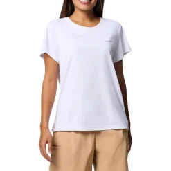 Columbia Sweaters|Shirts<Women's BlueVista Hill™ Short Sleeve Crew Shirt