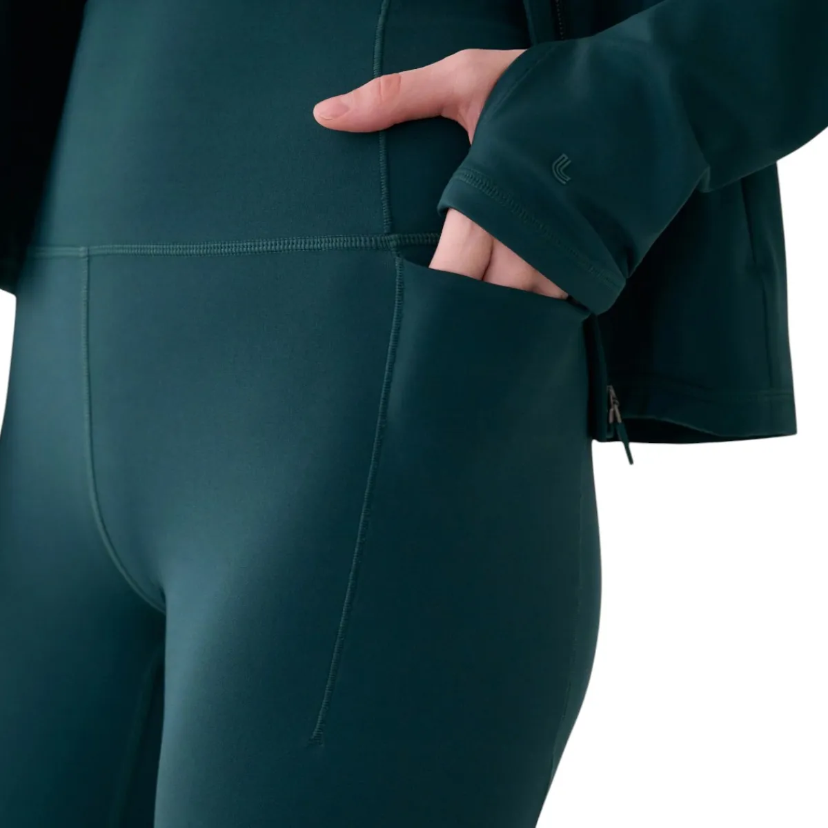 Lolë Sweaters|Shirts<Women's Boost Ankle Leggings Midnight Teal