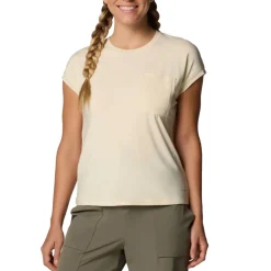 Columbia Sweaters|Shirts<Women's Boundless Trek T-Shirt Lemon Wash