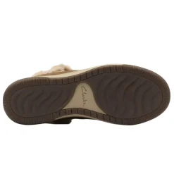 Clarks Casual Shoes|Sandals And Mules<Women's Breeze Fur Boots Dark Tan