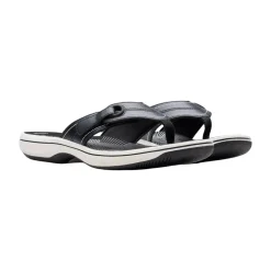 Clarks Casual Shoes|Sandals And Mules<Women's Breeze Reyna Flip-Flop Black
