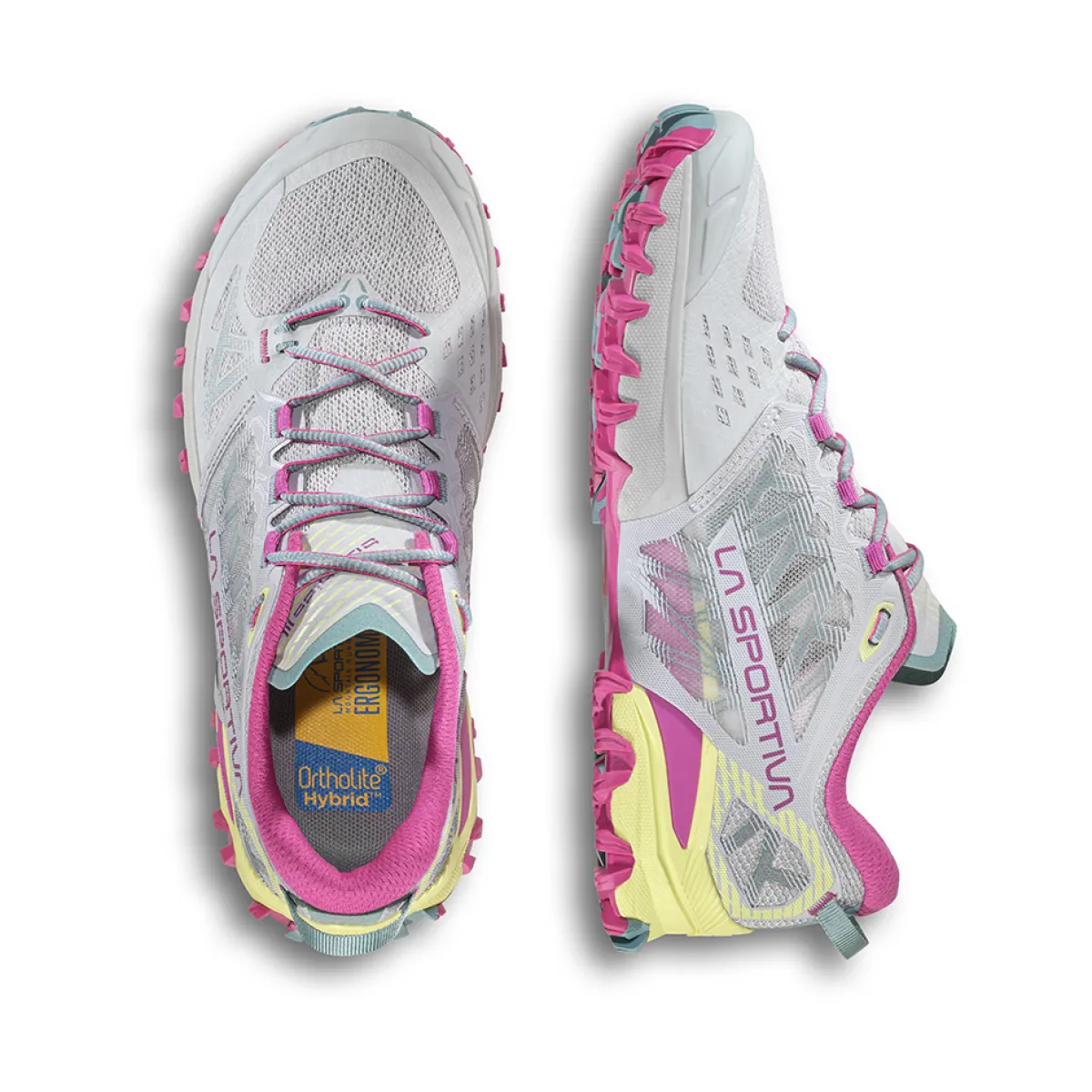 La Sportiva Casual Shoes|Sandals And Mules<Women's Bushido III Wide Shoes Moon/Springtime