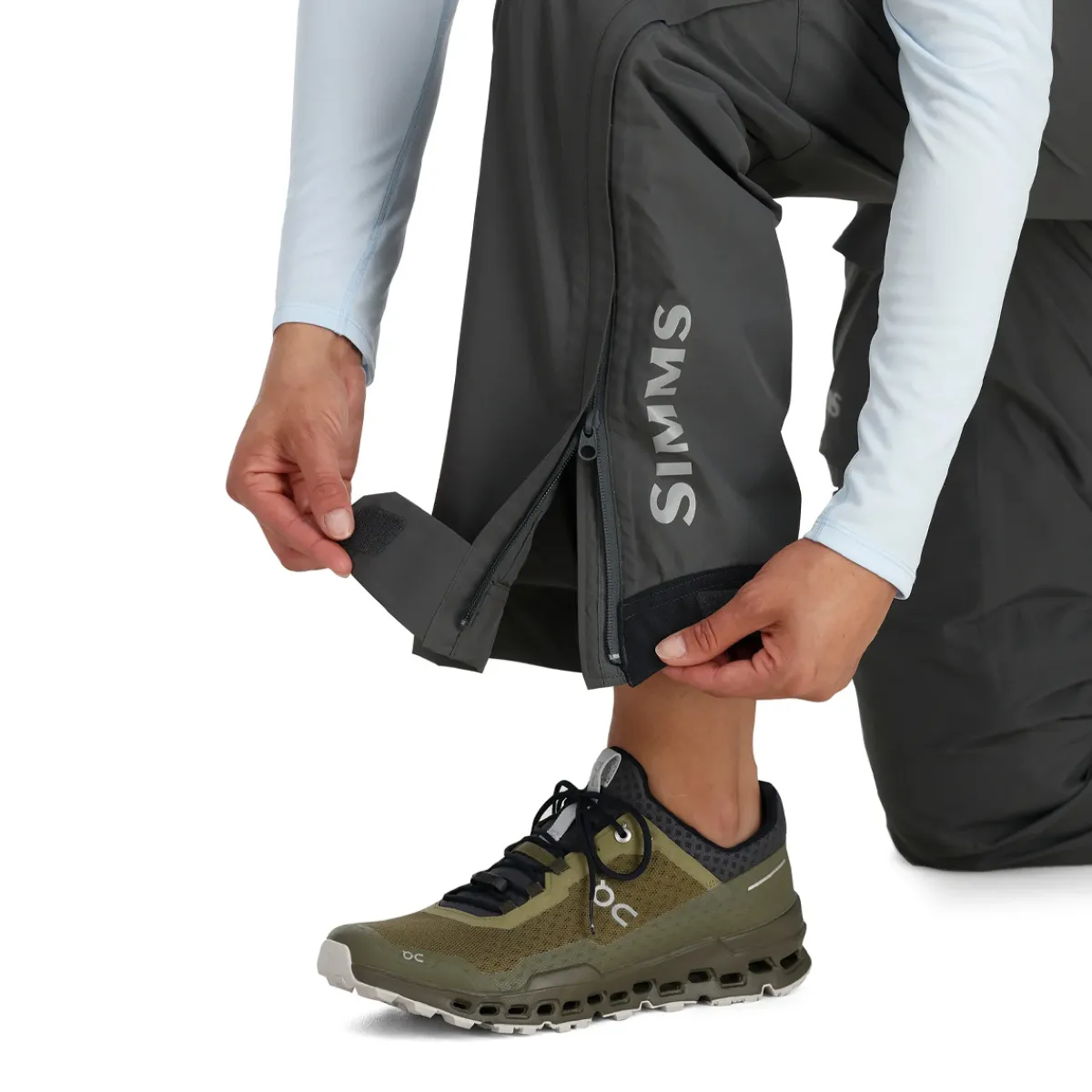 Simms Waders And Wading Boots|Fishing Shirts And T-Shirts<Women's Challenger Fishing Bib Slate