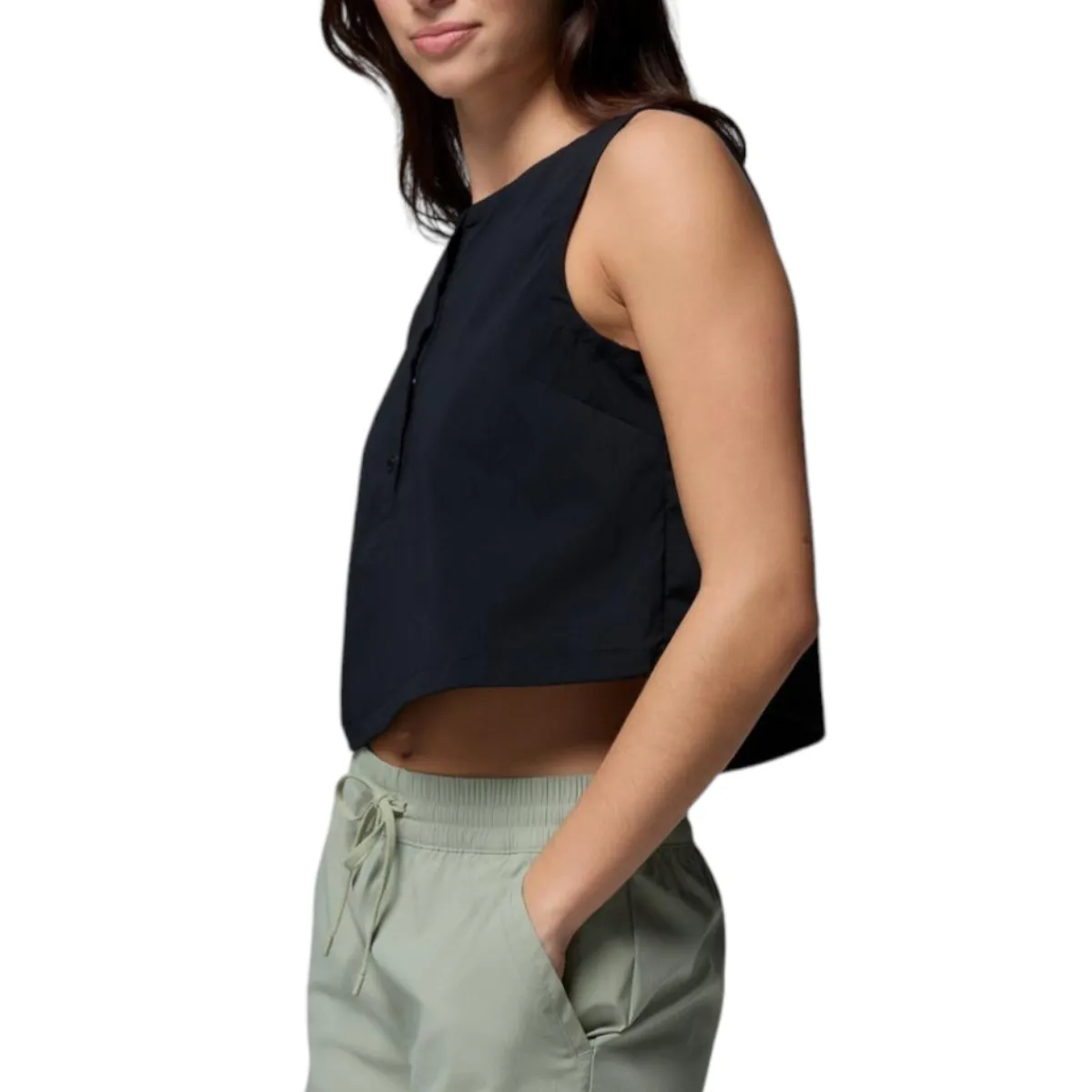 Columbia Sweaters|Shirts<Women's Chill Creek™ Woven Tank Top Black