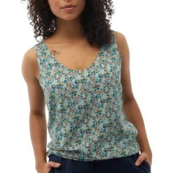 Fig Clothing Sweaters|Shirts<Women's Chloe Tank Top Daydream Light Spruce