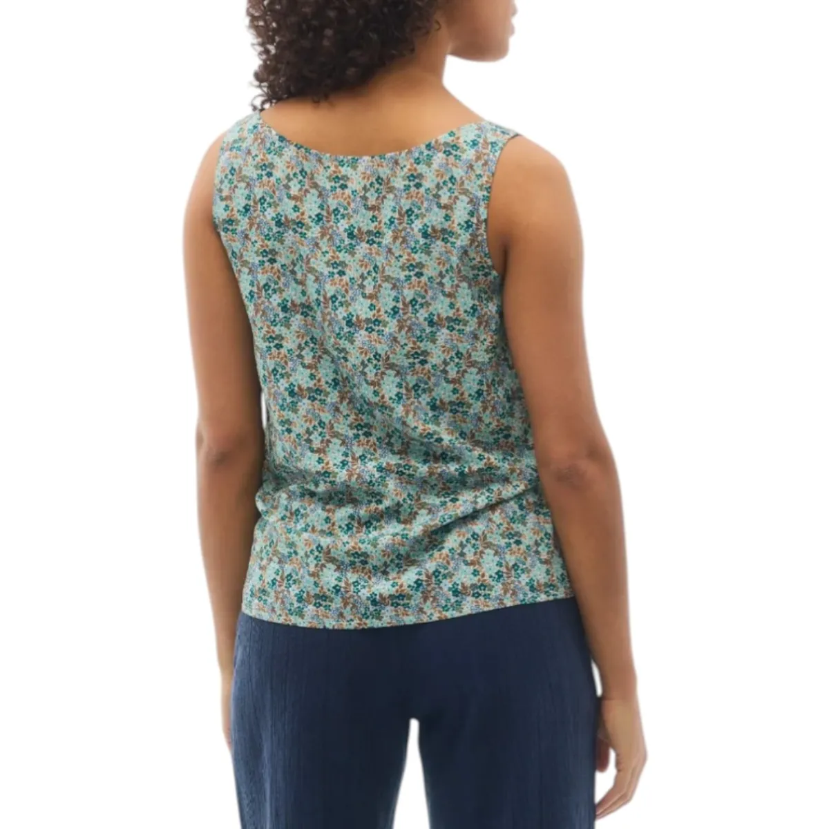 Fig Clothing Sweaters|Shirts<Women's Chloe Tank Top Daydream Light Spruce
