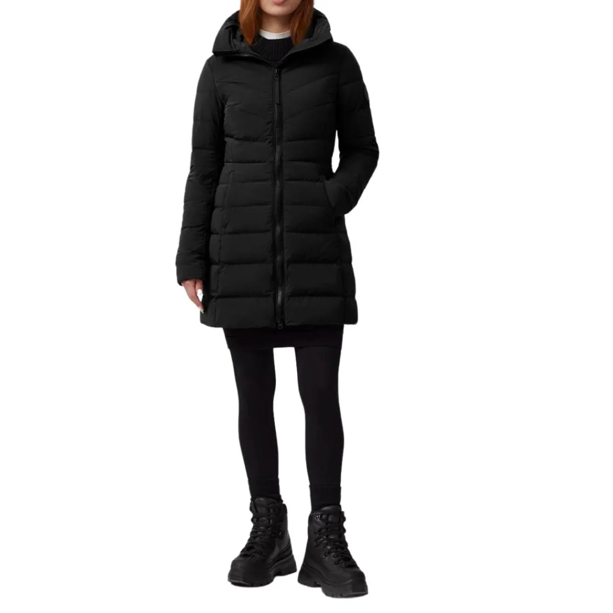 Canada Goose Insulated Jackets|Windbreaker Jackets<Women's Clair Coat Black