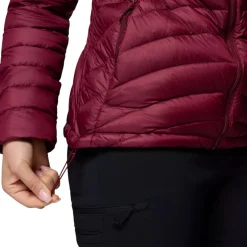 Columbia Insulated Jackets|Windbreaker Jackets<Women's Corelite™ Down Hooded Jacket Rich Wine