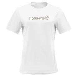 Norrøna Sweaters|Shirts<Women's Cotton Viking T-shirt Pure White