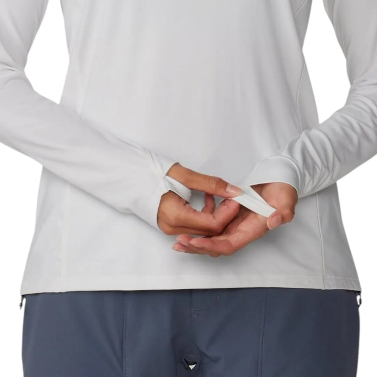 Mountain Hardwear Sweaters|Shirts<Women's Crater Lake Long Sleeve T-Shirt Fogbank