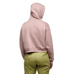 Black Diamond Equipment Sweaters|Shirts<Women's Crop Pullover Hoodie Pale Mauve