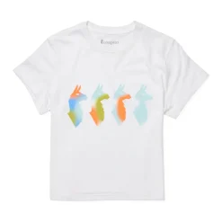Cotopaxi Sweaters|Shirts<Women's Cuatro Bitmap T-Shirt White