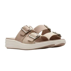 Clarks Casual Shoes|Sandals And Mules<Women's Drift Buckle Sandals Sand combi
