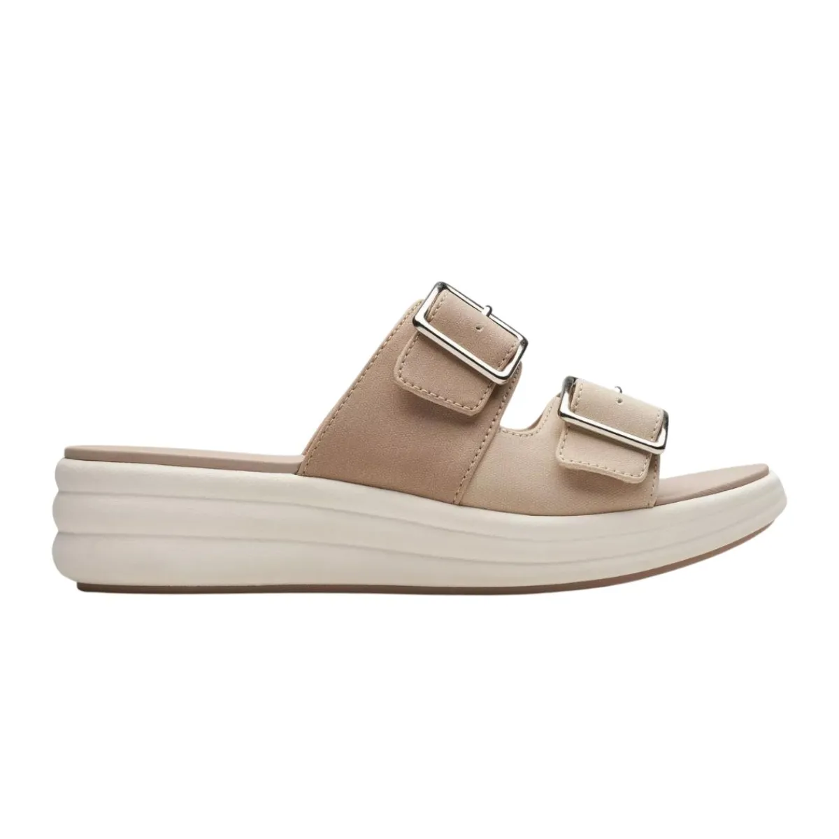 Clarks Casual Shoes|Sandals And Mules<Women's Drift Buckle Sandals Sand combi