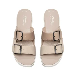 Clarks Casual Shoes|Sandals And Mules<Women's Drift Buckle Sandals Sand combi