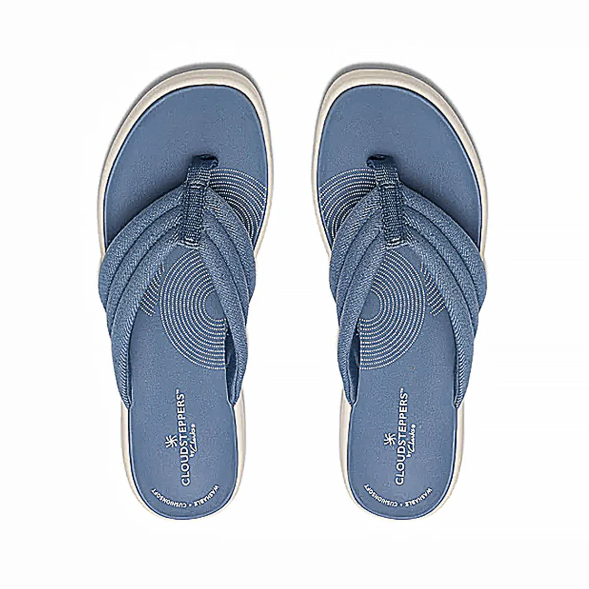 Clarks Casual Shoes|Sandals And Mules<Women's Drift Carmen Sandals Blue Grey