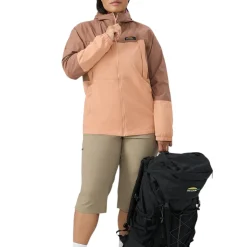 Chlorophylle Insulated Jackets|Windbreaker Jackets<Women's Durango Hooded Windbreaker Jacket Cocoa-toasted nut