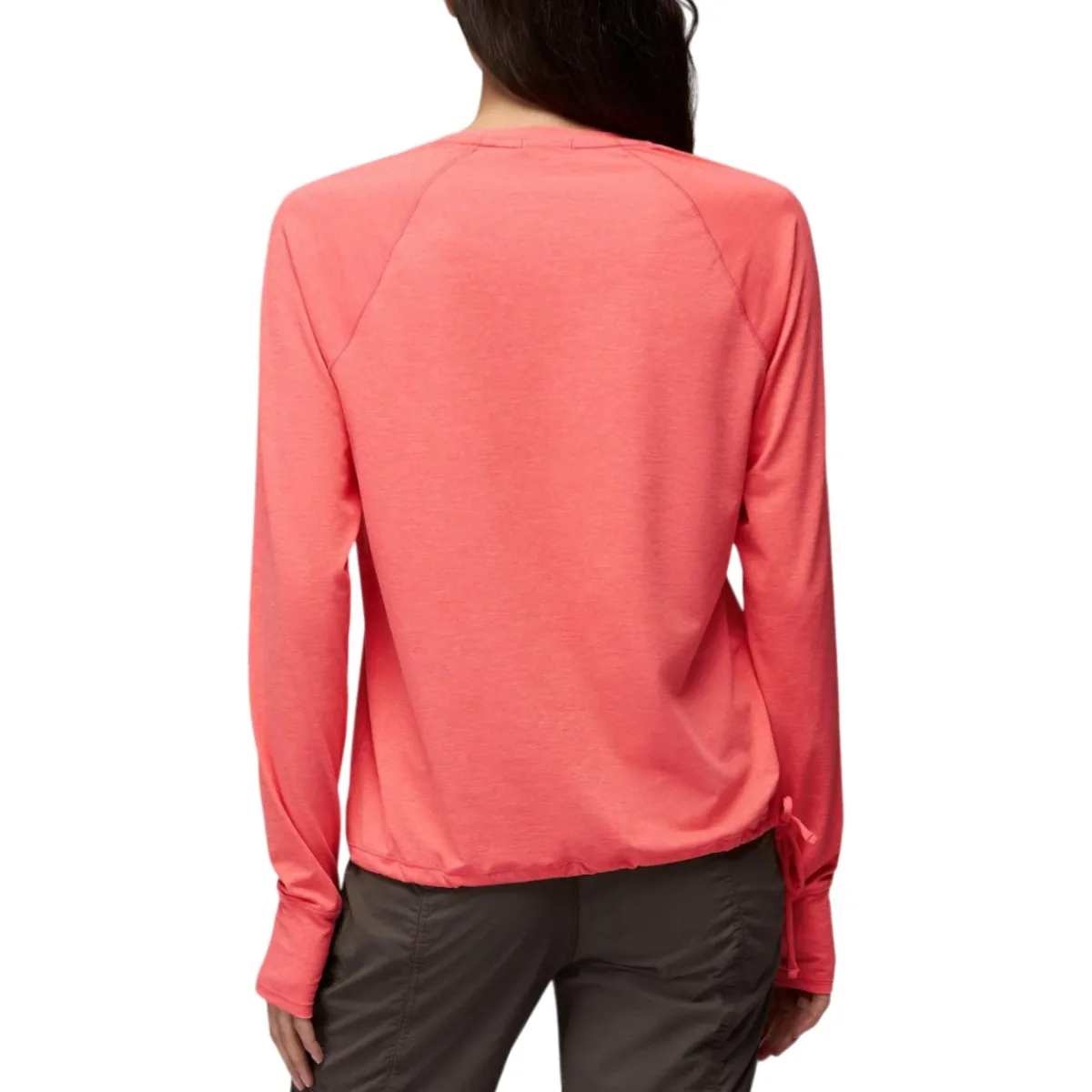 Prana Sweaters|Shirts<Women's Eileen Cinch Long Sleeve Top Guava Pop