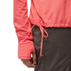 Prana Sweaters|Shirts<Women's Eileen Cinch Long Sleeve Top Guava Pop