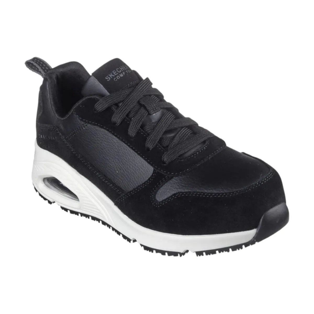 Skechers Safety Equipment|Safety Shoes<Women's Elainy Shoes Black / White