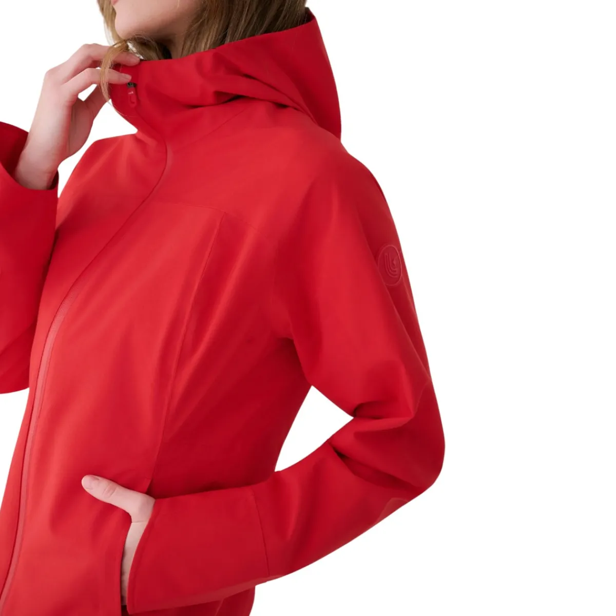 Lolë Insulated Jackets|Windbreaker Jackets<Women's Element Long Rain Jacket Poppy