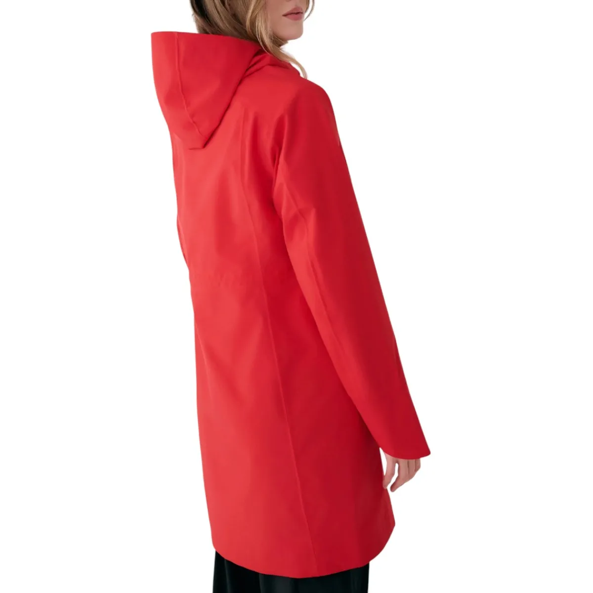 Lolë Insulated Jackets|Windbreaker Jackets<Women's Element Long Rain Jacket Poppy