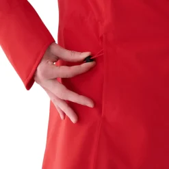 Lolë Insulated Jackets|Windbreaker Jackets<Women's Element Long Rain Jacket Poppy