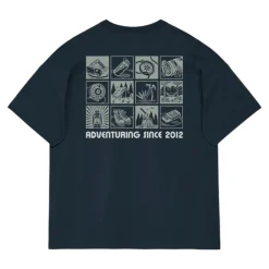 Hooké Waders And Wading Boots|Fishing Shirts And T-Shirts<Women's Elk River Mountains T-Shirt Navy